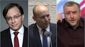 ריקלין בנט ונדב איל, צילום: טוויטר כנסת וחדשות 13